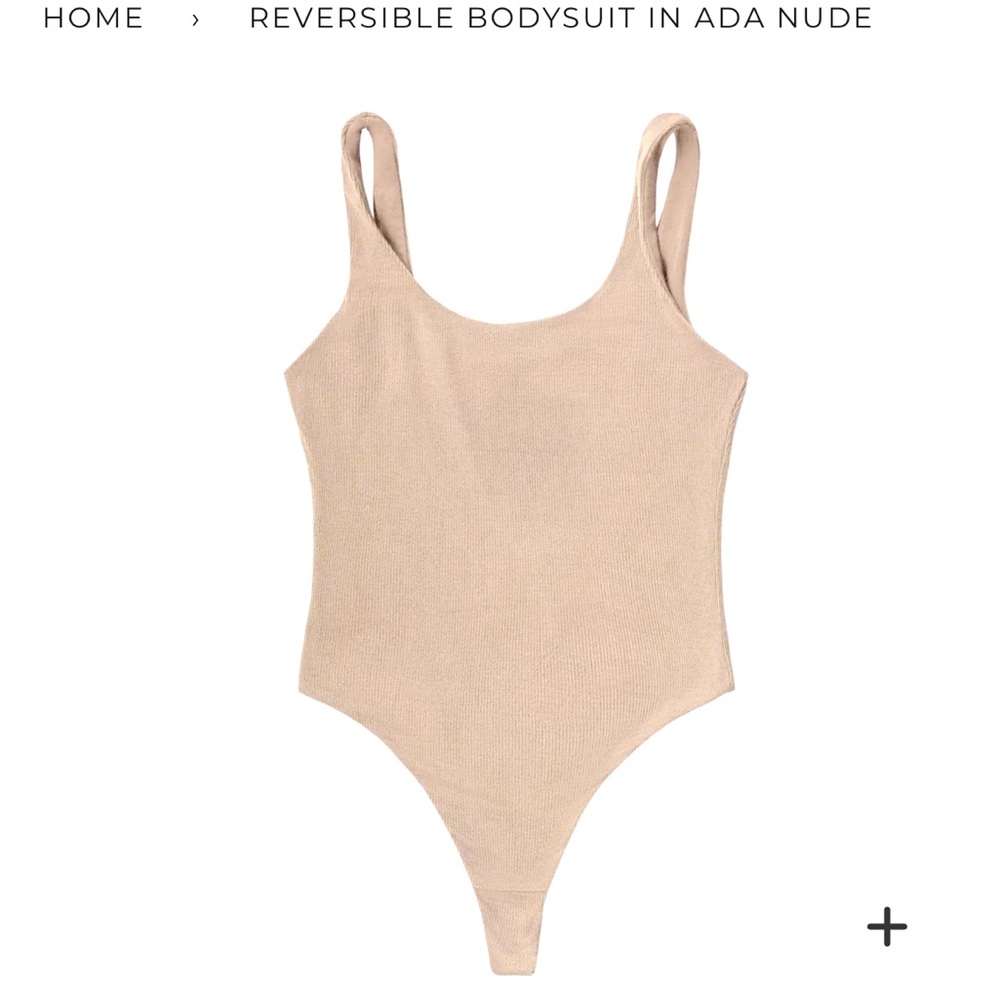 PROCLAIM REVERSIBLE BODYSUIT IN ADA NUDE